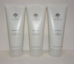 Three pack: Nu Skin Nuskin Enhancer Skin Conditioning Gel 100ml 3.4oz Se... - $53.00