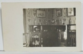 RPPC Interior Room Lovely Cabinet Tea Set &amp; Other Wares Photo Postcard N17 - £10.16 GBP