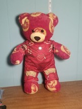 Build A Bear BAB Marvel Avengers Iron Man Bear 17&quot; Plush Stuffed Animal ... - $9.58