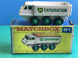 Old Vtg Matchbox Lesney #61 Alvis Stewart. BP Exploration Made In England In Box - £31.81 GBP