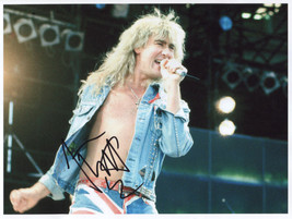 Def Leppard Joe Elliott SIGNED 8&quot; x 10&quot; Photo + COA Lifetime Guarantee - £70.47 GBP