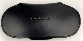 Carrera Sunglasses Small Black Leather Hard Case With Cloth - $17.10