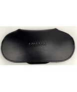 Carrera Sunglasses Small Black Leather Hard Case With Cloth - £13.39 GBP