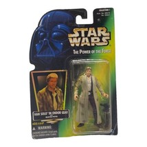 Vintage Star Wars Power of the Force Han Solo in Endor Gear with Blaster Pistol - £10.43 GBP