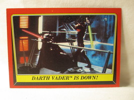 1983 Star Wars - Return of the Jedi Trading Card #121: Darth Vader is down! - £1.59 GBP