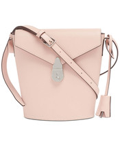 Calvin Klein Womens Lock Leather Bucket Bag One Size - £69.56 GBP