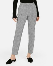 New Express Mid Rise Houndstooth Pull-On Ankle Pant - $42.90