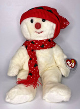 1999 Ty Beanie Buddies "Snowboy" Retired Snowman BB11 - $12.99