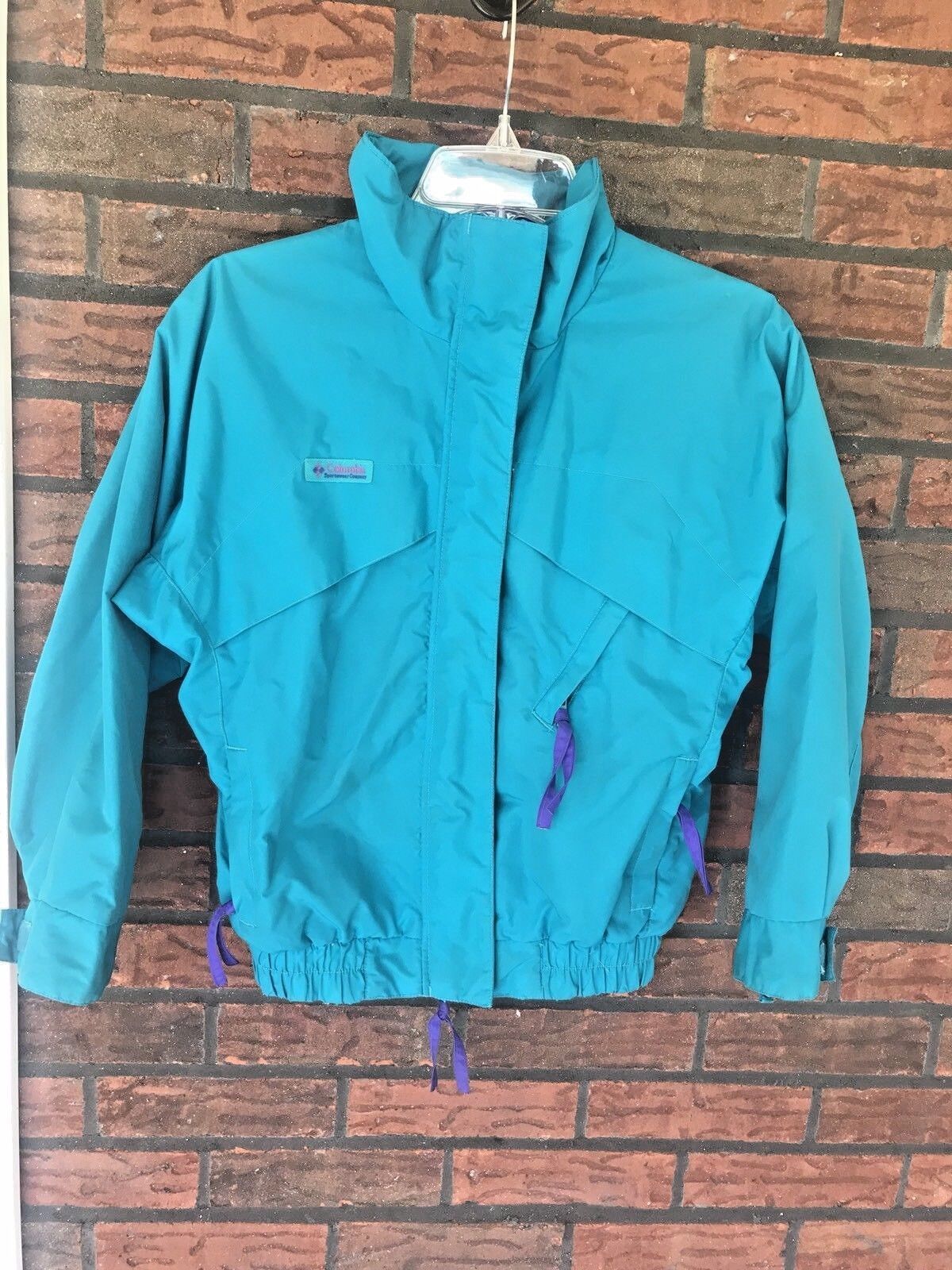 Retro Columbia Sportswear 10/12 Youth Medium Whirlibird Radial Sleev Jacket Coat - $5.70
