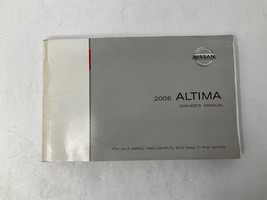 2006 Nissan Altima Owners Manual OEM J01B06009 - £25.11 GBP