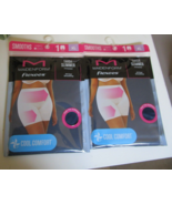 2 Maidenform Fleexes Thigh Slimmers Tummy control Navy Blue Size X-Large - $271.81 MXN