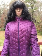 Tek Gear Lavender/ Purple Jacket Size L Puffy Polyester Large - £15.57 GBP