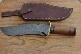 custom made beautiful damascus collectable hunting knife from The Eagle Collect - £78.44 GBP