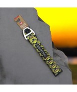 Arcadia Trail Dog Collar Yellow Tan Navy Paracord Rope Collar D Ring XL ... - $16.76 CAD