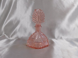 Pink Glass Perfume Bottle # 22454 - $24.70