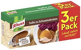 Knorr- Sosse zu Schweinebraten 3 Pack- 750ml - £4.75 GBP