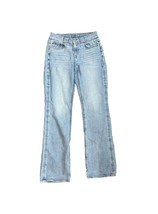 American Eagle Stretch Blue Jeans 90s Low Rise Skinny Kick Size 4 Light ... - £14.87 GBP