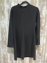 THEORY Women Dress size 4 Black Long Sleeve Knee Length B63 - $3.91