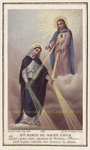 St. Mary of the Sacred Heart – Mediatrix of Grace – 8.5x11&quot; - £9.38 GBP