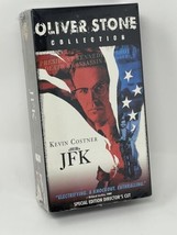 JFK Oliver Stone Special Edition Director Cut Watermark VHS Brand New Sealed - £3.90 GBP