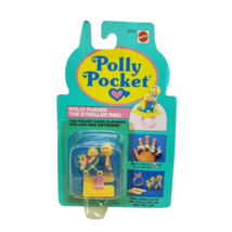 Vintage 1991 Bluebird Toys Polly Pocket Pushes The Stroller Ring 6174 Nos New - £66.03 GBP