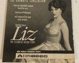 Liz Elizabeth Taylor Story Tv Guide Print Ad Sherilyn Fenn TPA18 - $5.93