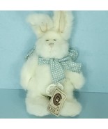 Boyds Easter Lil Petey Rabbit Ears Bend Blue White Easter 8&quot; Archive 198... - £23.36 GBP