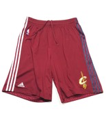 Cleveland Cavaliers Gym Shorts Mens XL L+2 Red Striped Sword Logo Drawst... - £18.71 GBP