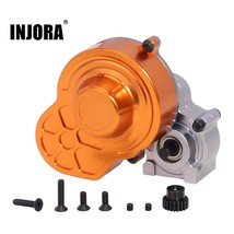 INJORA Complete Metal SCX10 Gearbox Transmission with Gear for 1/10 RC Crawler C - £26.41 GBP