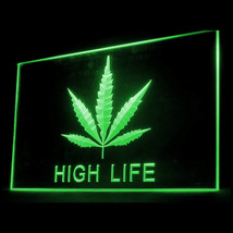 220008B Marijuana Hemp High Life End Leaf medical array  Exhibit LED Lig... - £17.52 GBP