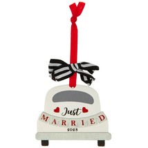 2023 Just Married Car Christmas Ornament - £12.65 GBP