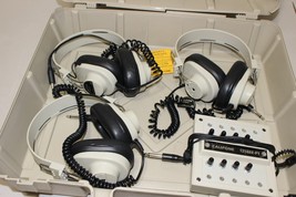 Califone 1218AV-PY 8-Position Jackbox + 3x 2924AV-P Headphones + Califon... - $468.84 MXN