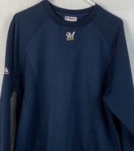 Milwaukee Brewers Authentic Thermal Long Sleeve Shirt MLB Baseball Men’s XL - £27.88 GBP