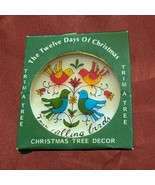 Twelve Days of Christmas Four calling Birds Trm a  Tree  ORNAMENT Vintage - $220.07 MXN