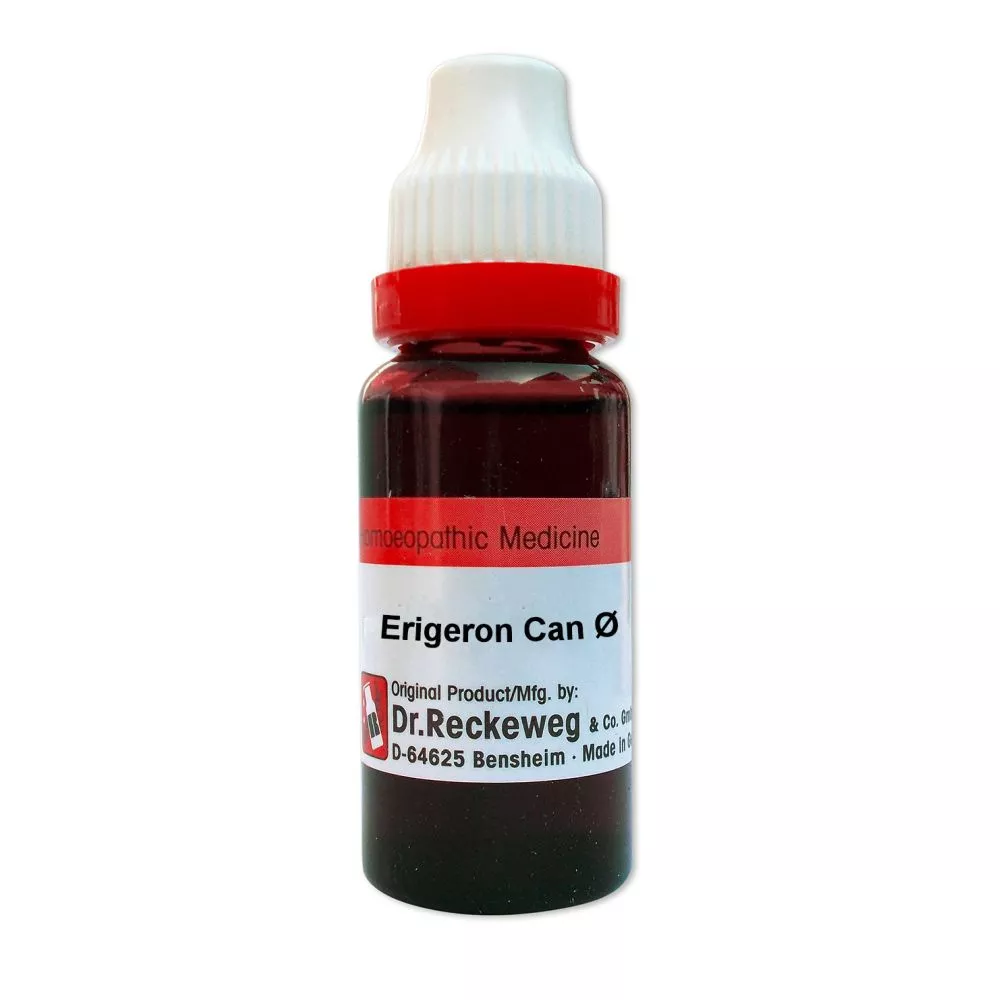 Dr Reckeweg Erigeron Canadensis Mother Tincture Q 20ml 1 Pack - £10.13 GBP