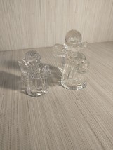 Glass Angel Around the World Glass Candle Holder House of Lloyd Small Lot of 2 - £6.14 GBP