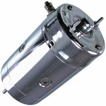 NEW STARTER FITS HARLEY FLH FLHC ELECTRA GLIDE HERITAGE 74-88 31570-73 CHROME image 2