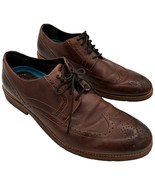 Nunn Bush Men&#39;s 84780-200 Brown Leather Oxford Dress Shoes size 10.5M - $66.62 CAD