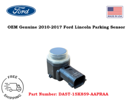 OEM 2010-2017 Ford Lincoln Front Bumper Parking Sensor Gray DA5T-15K859-... - $19.79