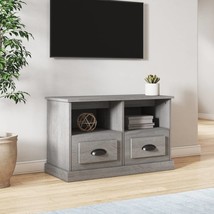TV Cabinet Grey Sonoma 80x35x50 cm Engineered Wood - £35.93 GBP