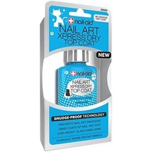 NAIL-AID Nail Art Xpress Dry Top Coat, Clear, 0.55 Fluid Ounce - $11.96