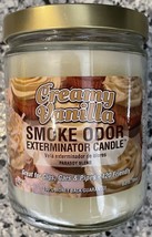 Smoke Odor Exterminator Candle Creamy Vanilla 13oz - £10.21 GBP