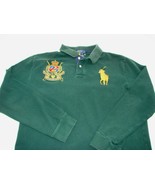 Polo By Ralph Lauren RL County Riders &amp; Jockey Club Polo Shirt Size XL G... - £21.35 GBP