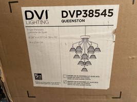 DVI Lighting Foyer Pendent Queenston DVP38545 - £173.47 GBP