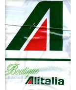 A Boutique ALITALIA Plastic Shopping Bag Alitalia Airlines Italy  - £15.53 GBP