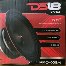 DS18 - PRO-X6M - PRO X Series 6.5 Midrange Speaker 450 Watt Max - 8 ohm - £31.38 GBP