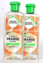 2 Bottles Herbal Essences 11.7 Oz Orange &amp; Mint Daily Detox Volume Shampoo - $25.99
