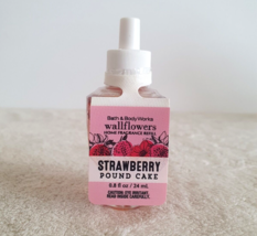 Bath &amp; Body Works Strawberry Pound Cake Wallflowers Fragrance Refill Bul... - $10.99