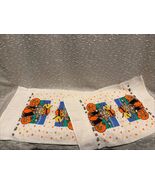 Dundee Vtg Halloween Kitchen Towel Scarecrow Pumpkins Fall Harvest Decor... - $27.93 CAD