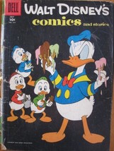 Walt Disney&#39;s Comics and Stories #214, July 1958. Dell comic by Carl Bar... - $12.82